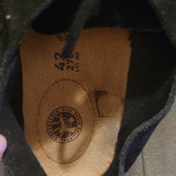 Birkenstock Black Suede Chukka Boots - Picture 5 of 6